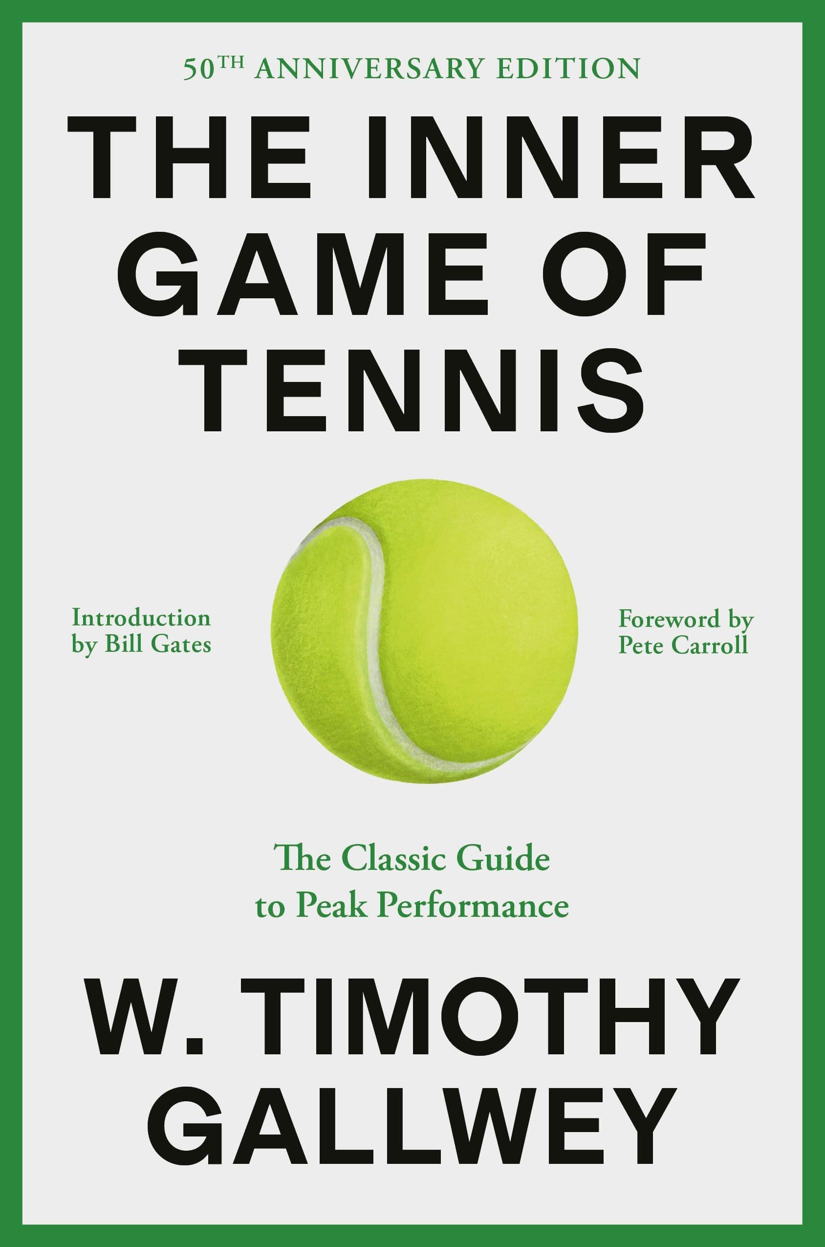 The Inner Game of Tennis by W. Timothy Gallwey: Summary & Notes